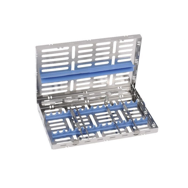 Stainless Steel Cassette 28 x 18 – 20 instruments (182058)