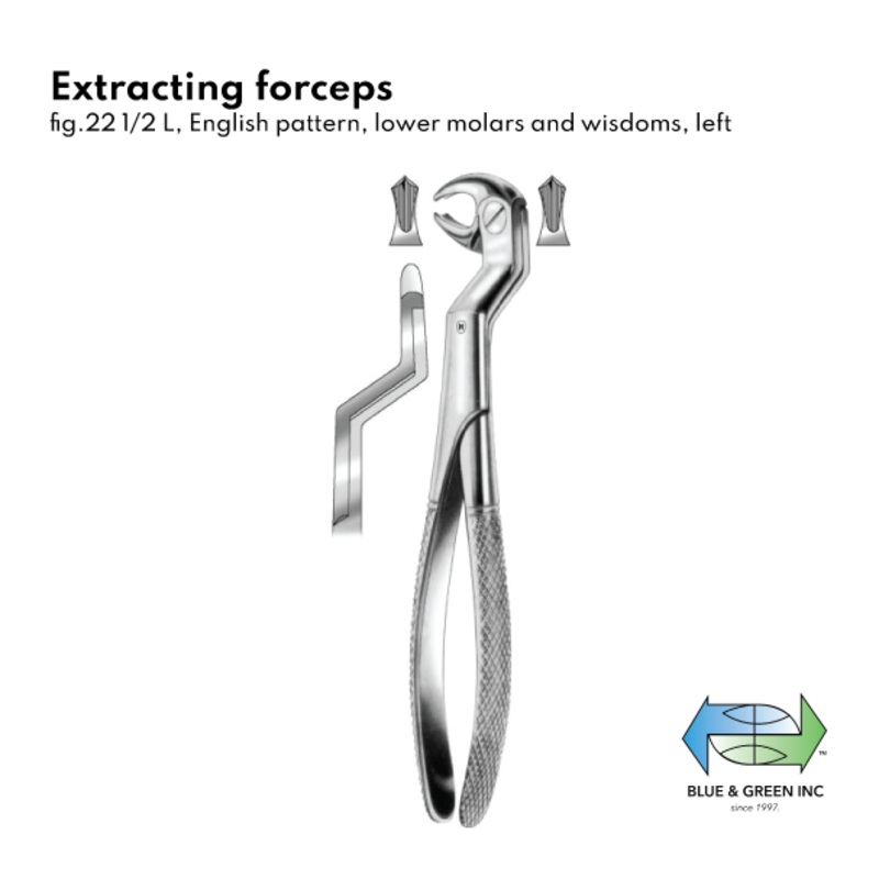 Extracting forceps (HSA 080-22)