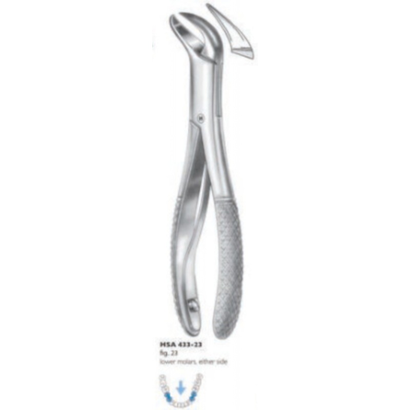 Pediatric Extracting forceps (HSA 432-17)