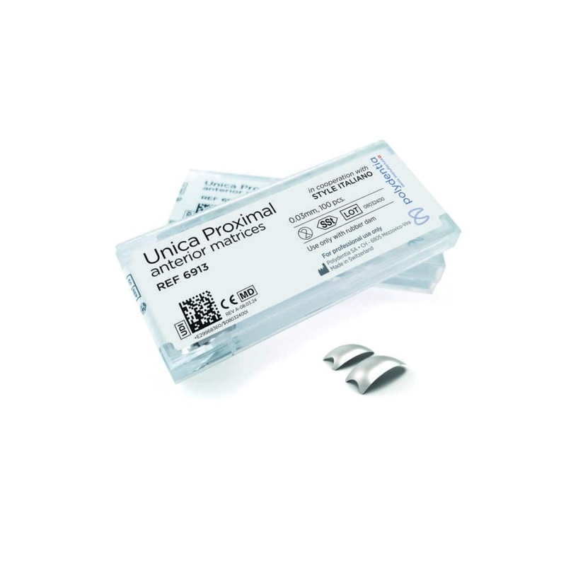 Unica Proximal anterior matrices pkg of 100 pcs (6913)