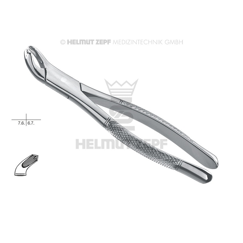 Extracting forceps, American form, lower molars (14.017.00)