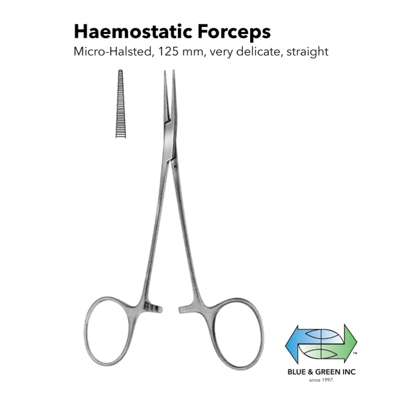 Haemostatic Forceps Micro Halsted (HSE 016-12)