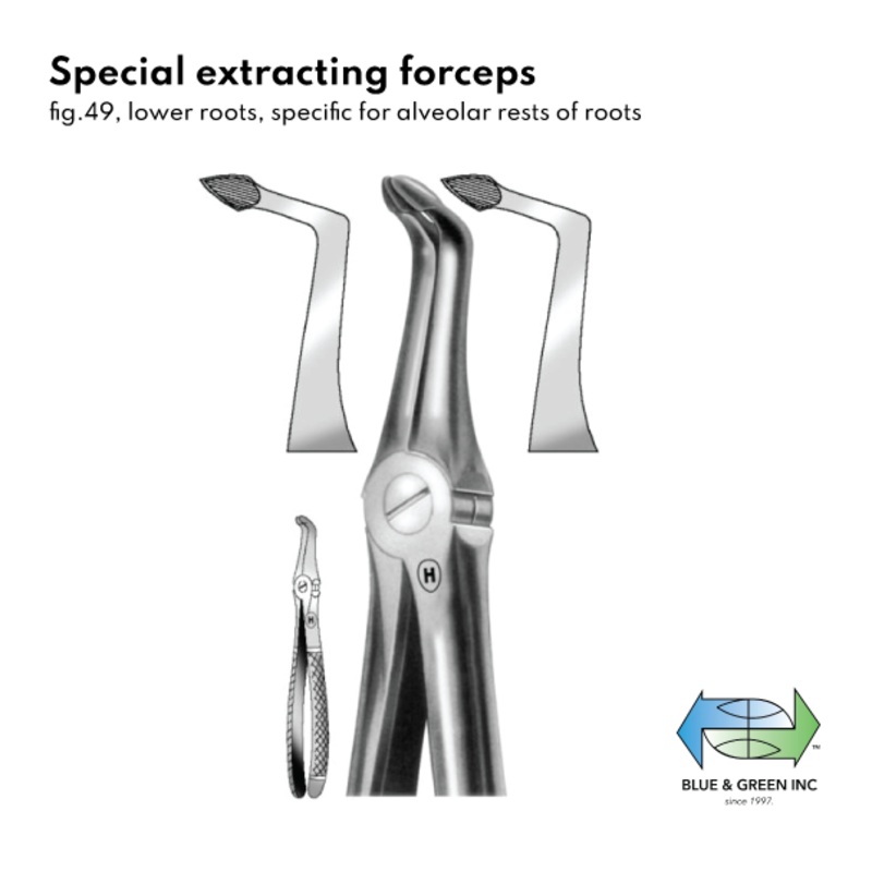 Special extracting forceps (HSA 121-49)