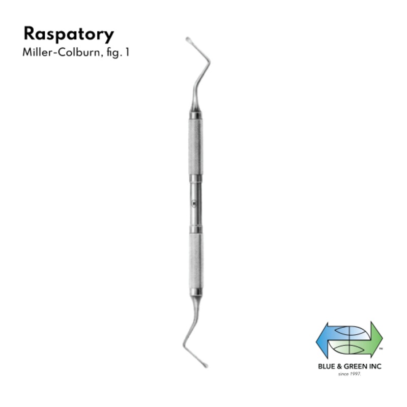 Surgical Curette Raspatory Miller Colburn, Double ended (HSK 051-01)