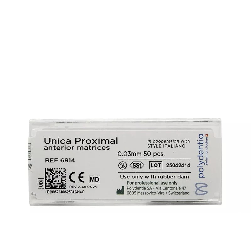 Unica Proximal anterior matrices pkg of 50 pcs (6914)